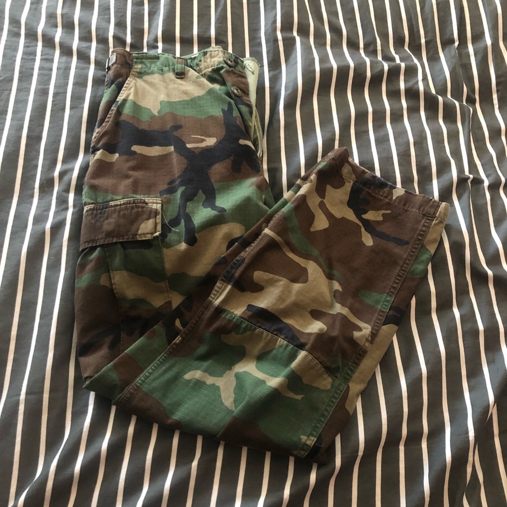 Camouflage Cargo Pants